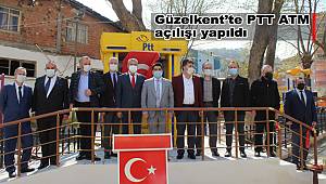 Güzelkent'te PTT ATM açılışı yapıldı