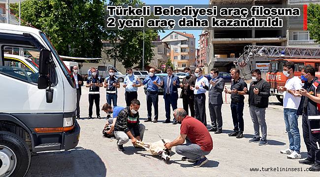 Türkeli Belediyesi araç filosuna yeni araçlar