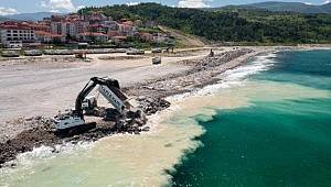 Çatalzeytin - Türkeli - Ayancık yol yapım çalışmaları