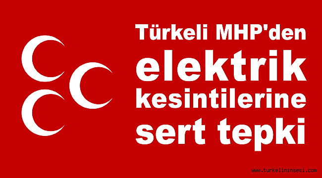 Türkeli MHP'den elektrik kesintilerine sert tepki