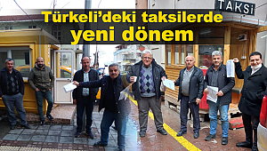Türkeli'deki taksilerde yeni dönem