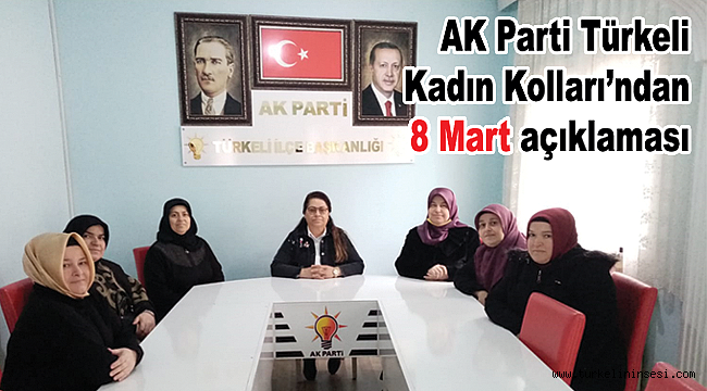AK Parti Türkeli Kadın Kolları'ndan 8 Mart açıklaması