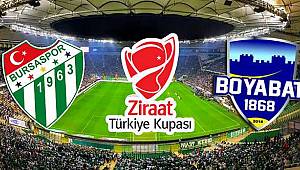 Boyabat 1868 Spor 2. turda Bursaspor ile eşleşti