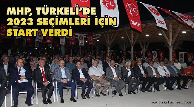 MHP, Türkeli'de seçim startı verdi