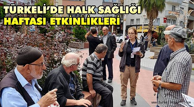Türkeli'de Halk Sağlığı Haftası etkinlikleri