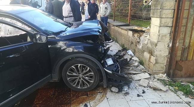 Sinop'ta kaza: Kalp krizi geçiren sürücü kurtarılamadı