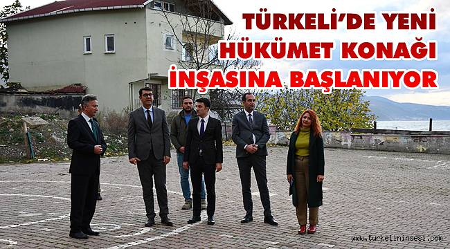 Türkeli'de yeni Hükümet Konağı inşasına başlanıyor