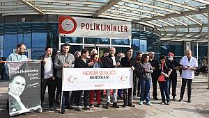 Sağlıkçılar Sinop'ta iş bıraktı