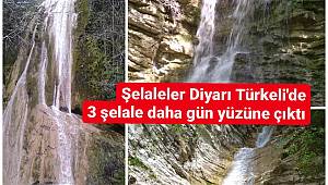 Şelaleler Diyarı Türkeli'de 3 şelale daha gün yüzüne çıktı