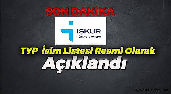 Türkeli Milli Eğitim Müdürlüğü İşkur kura sonuçları açıklandı