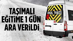 Türkeli'de taşımalı eğitime kar tatili