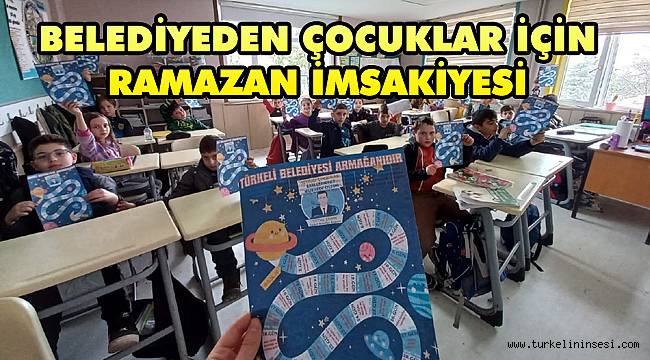 Belediyeden çocuklar için Ramazan İmsakiyesi