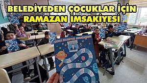Belediyeden çocuklar için Ramazan İmsakiyesi