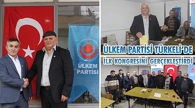 Ülkem Partisi Türkeli'de ilk kongresini gerçekleştirdi