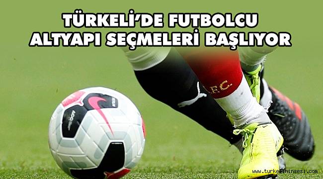 Türkeli'de futbolcu altyapı seçmeleri başlıyor