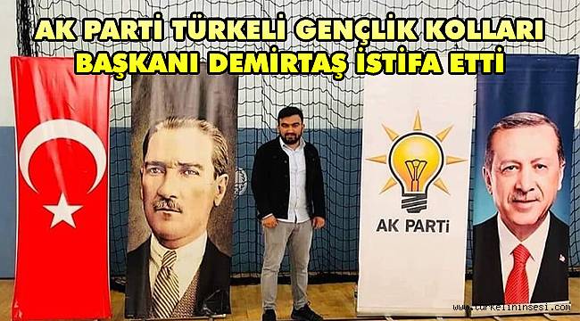 AK Parti Türkeli Gençlik Kolları Başkanı Demirtaş istifa etti