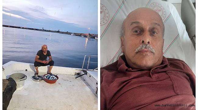 Akıntıya kapılan yaşlı adam 4,5 saat denizde yaşam mücadelesi verdi