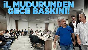 Sinop'ta il müdüründen hastaneye gece baskını