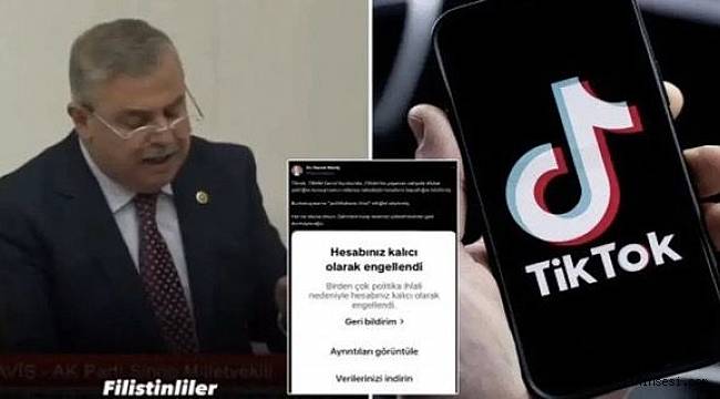 Tiktok, Maviş'in hesabını Filistin'e destek verdiği için kapattı