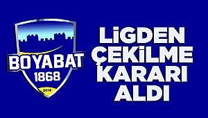 Boyabat 1868 Spor ligden çekildi
