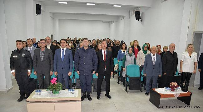 Türkeli'de Öğretmenler Günü kutlaması