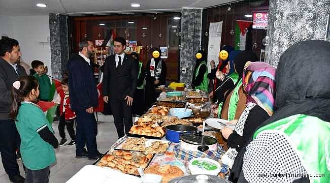 Türkeli’de Filistin için hayır çarşısı