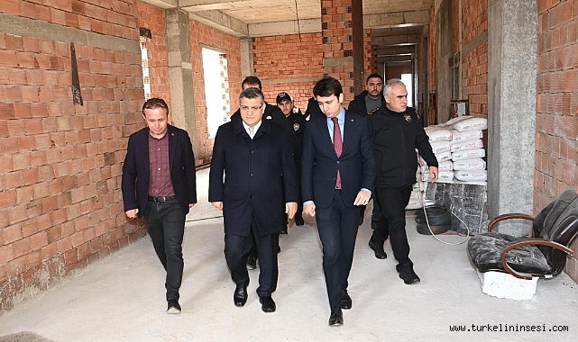 Hükümet Konağı kaba inşaatının yüzde 80'i tamamlandı