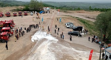 Türkeli Orman İşletme, En Hızlı Yangın Ekibi Yarışmasında birinci oldu