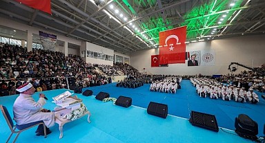 Türkeli'den 9 genç hafız Ali Erbaş'tan icazet aldı