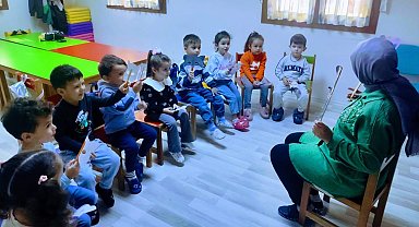 Manisalı miniklerin hayal gücü ÇKSM'lerde canlandı