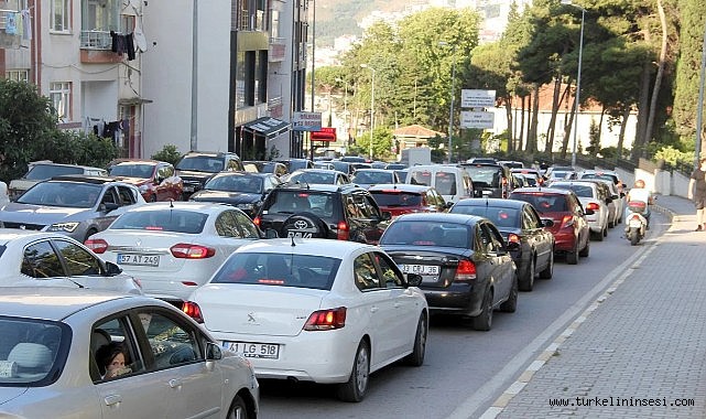 Sinop’ta araç sayısı artıyor