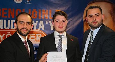 AK Parti Mudanya'da Gençlik Kaan Gürbüz'e emanet