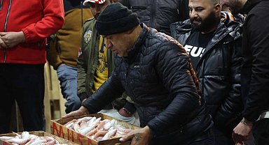 Antalya'da taze balığın adresi Düden Balık Çarşısı