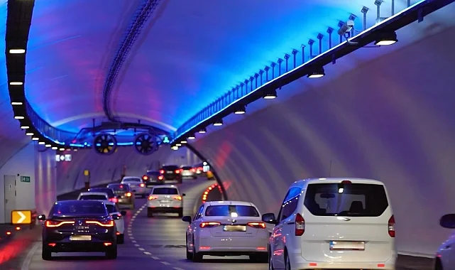 Avrasya Tüneli'nden 8 yılda 151 milyon araç geçti... Hem zamana, hem çevreye 2 milyar dolar kattı