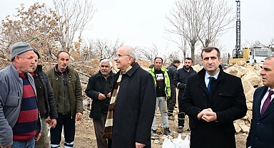 Başkan Er, Taştepe Mahallesi rezerv alanında incelemelerde bulundu