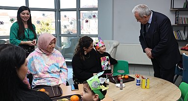Başkan Özdemir'den Çalı Kadın ve Çocuk Akademisi'ne ziyaret