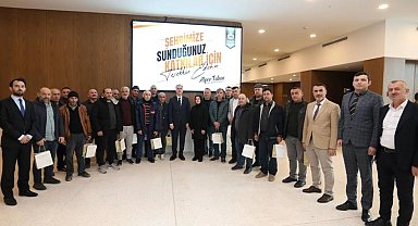 Bursa İnegöl Belediyesi'nden emekli olan personellere vefa