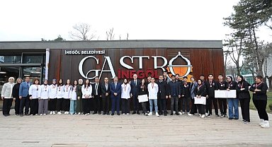 Bursa İnegöl'de Başkan Taban gastronomi şampiyonlarını ağırladı