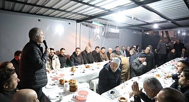 Bursa İnegöl'de yine Cuma, yine bereketli sofrada buluşuldu