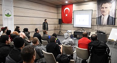 Bursa Osmangazi'de 'engelsiz' fotoğraf atölyesi