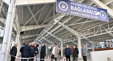 Bursa Yıldırım'da Bağlaraltı kapalı pazar alanı açılıyor