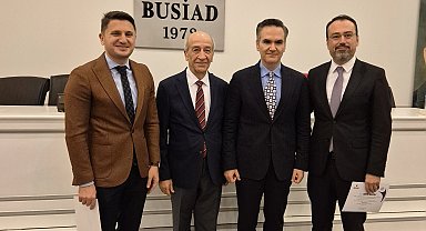 BUSİAD Evi'nde vergiyle ilgili gelişmeleri konuştular