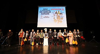 Denizli Uluslararası Ege Âşıklar Bayramı'na yoğun ilgi