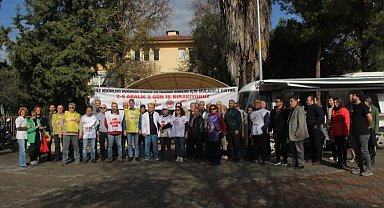 Fethiye'de "eziyet yönetmeliği"ne karşı eylem