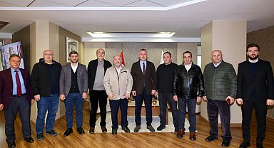 Gebze Trabzonlular Derneği'nden Başkan Büyükakın'a Ziyaret