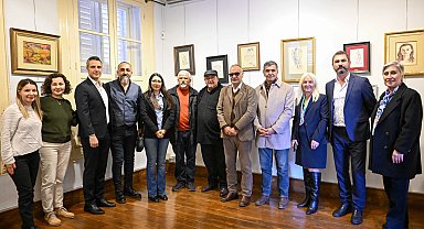 İzmir Bornova'da 'Galeri Hamam Sanat' kapılarını açtı