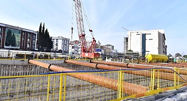 İzmir'de Buca Metrosu'nda tünel kazıları sürüyor