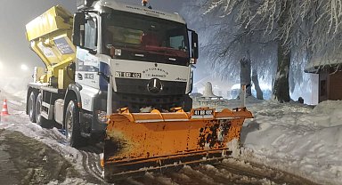 Kar Timleri'nden yılbaşı mesaisi