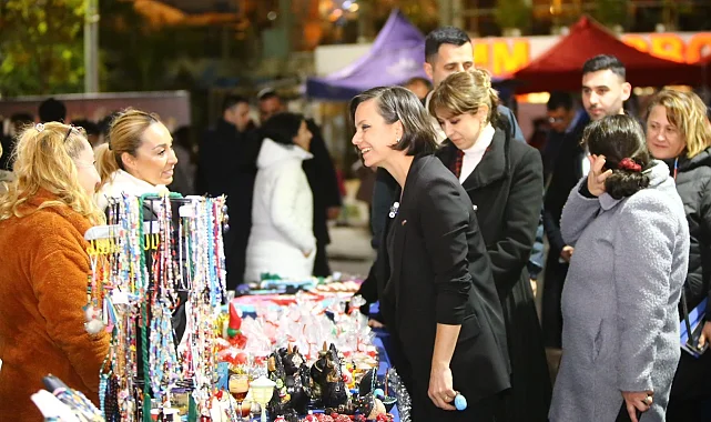 Karabağlar'da 'Yılbaşı Panayırı' başladı