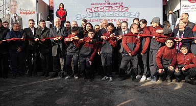 Keçiören'de engelsiz spor merkezi hizmete açıldı